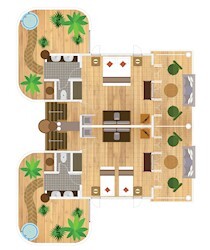 Semi Detached Beach Villa