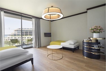 Main Building Family Sea Side View