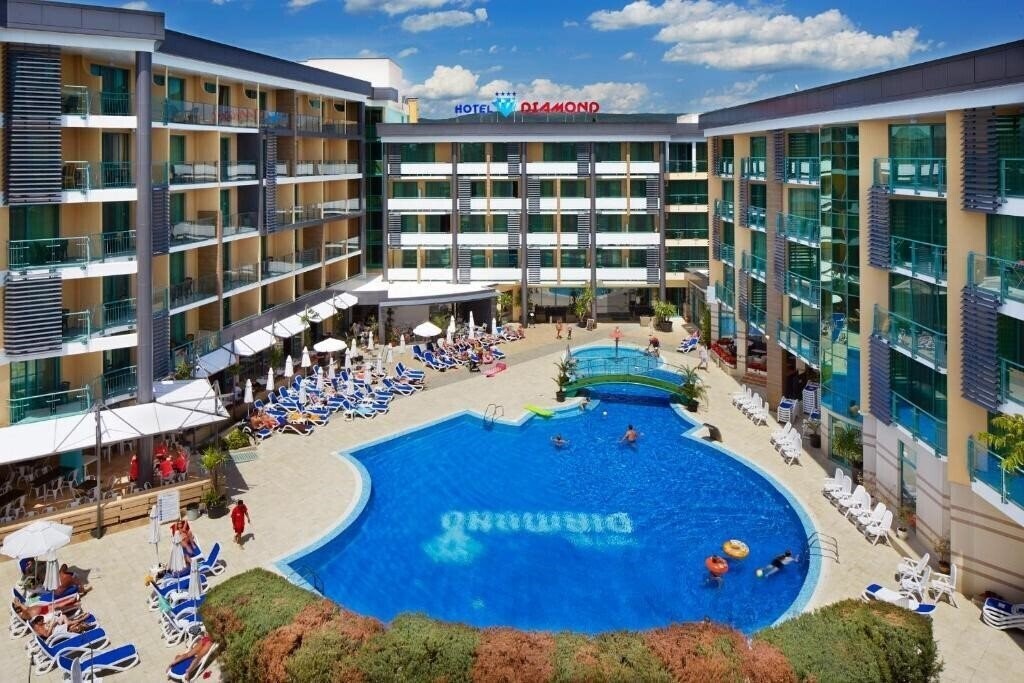 Отель Diamond Sunny Beach 4*